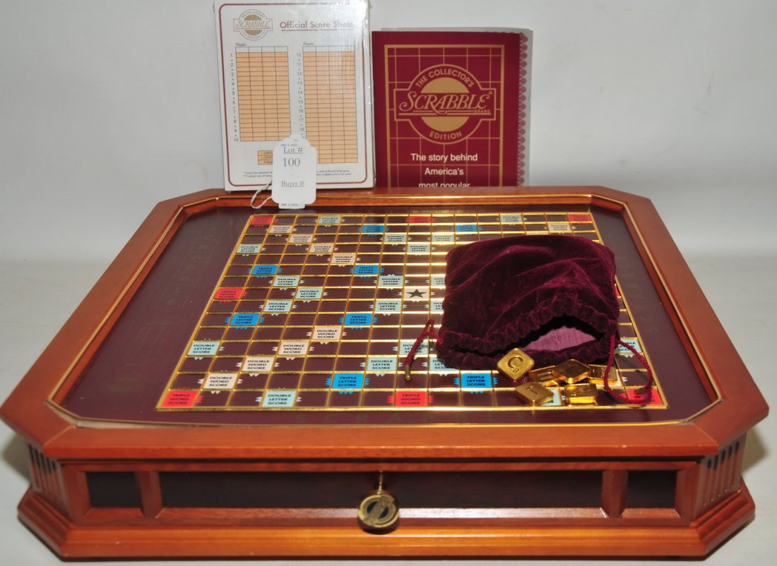 Franklin Mint Scrabble Collectors Edition: Franklin Mint Scrabble Collectors Edition