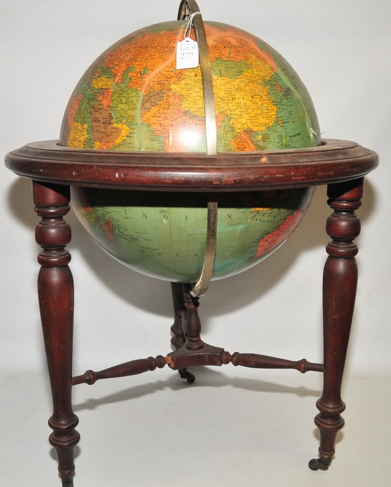 Vintage Globe On a stand: Vintage Globe On a stand