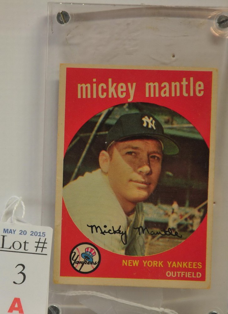 1959 Topps Mickey Mantle: 1959 Topps Mickey Mantle