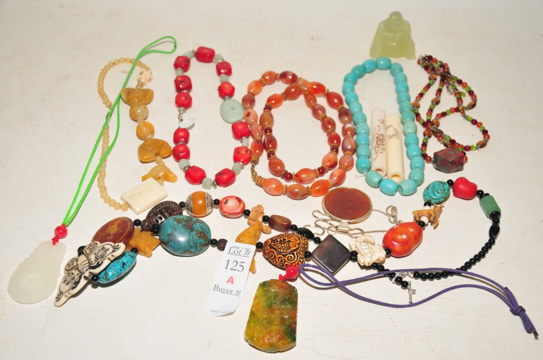 Asian Jewelry Lot to include: (1 of 4)