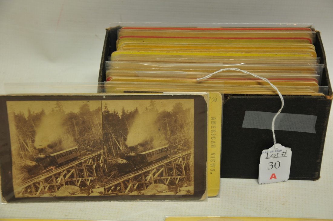 68 New Hampshire White Mountains Stereo View Cards: 68 New Hampshire White Mountains Stereo View Cards