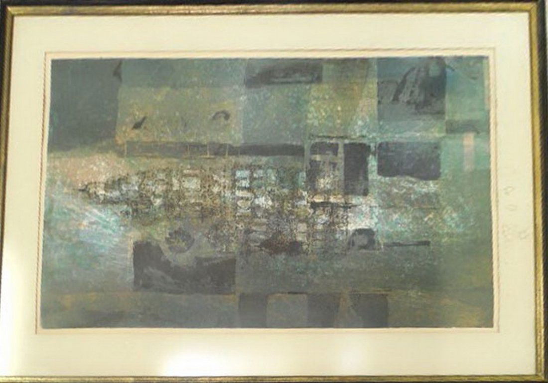 Artist Signed Print by Dorothy Bowman 33x20 (1 of 2)