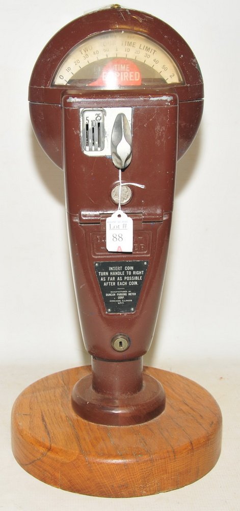 Vintage Working Duncan Miller Parking Meter (1 of 1)