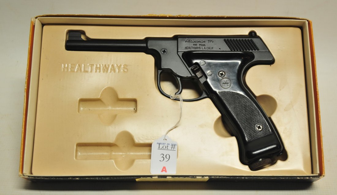 Plainsman Pellet Gun in Original Box: Plainsman Pellet Gun in Original Box