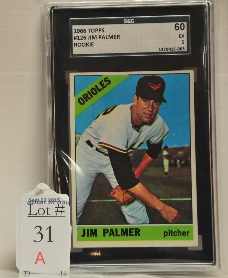 1966 Topps Jim Palmer Rookie (1 of 2)