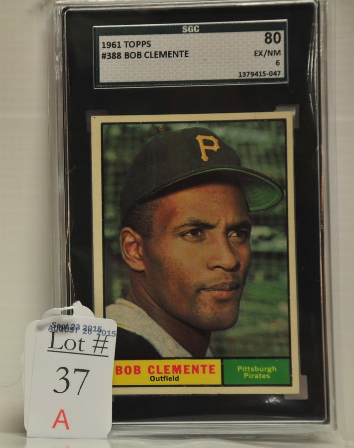 1961 Topps Roberto Clemente (1 of 2)