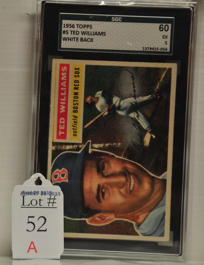 1956 Topps Ted Williams (1 of 2)