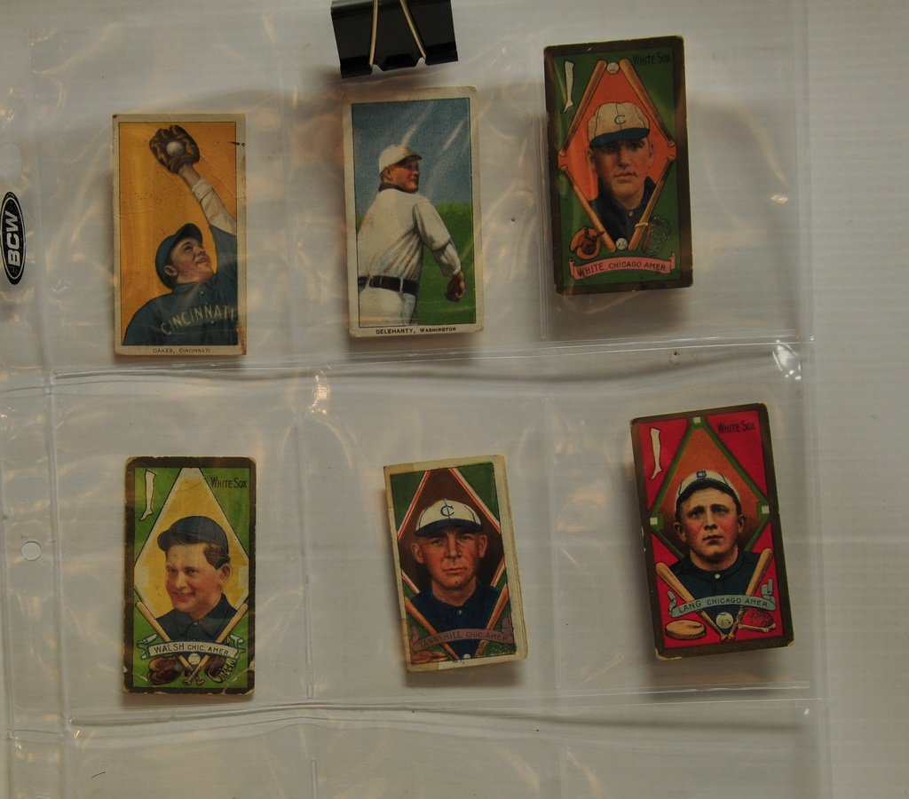 6 1909-11 T206/T205 Cards (1 of 2)