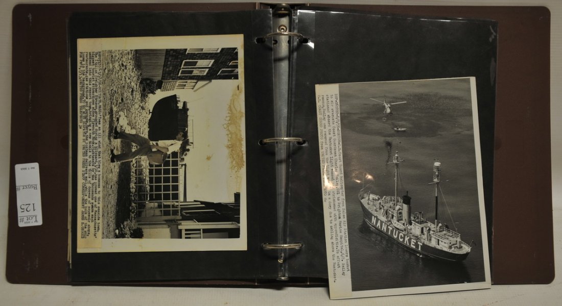 Photo Album of the sinking of the Andrea Doria: Newswire photos 1956