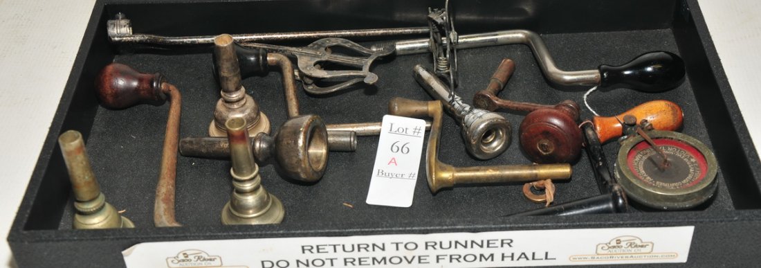 Lot of Antique phonograph music parts: Lot of Antique phonograph music parts