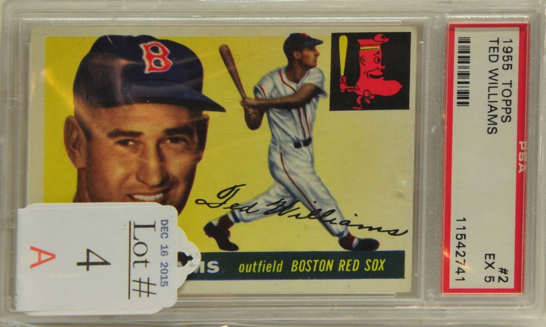 1955 Topps Ted Williams PSA 5 (1 of 2)