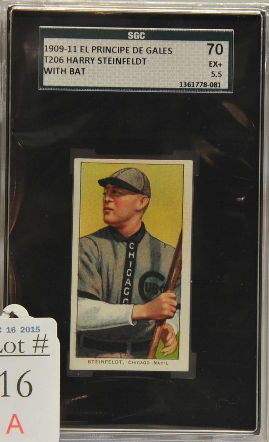 1909-11 T206 Harry Steinfeldt (1 of 2)