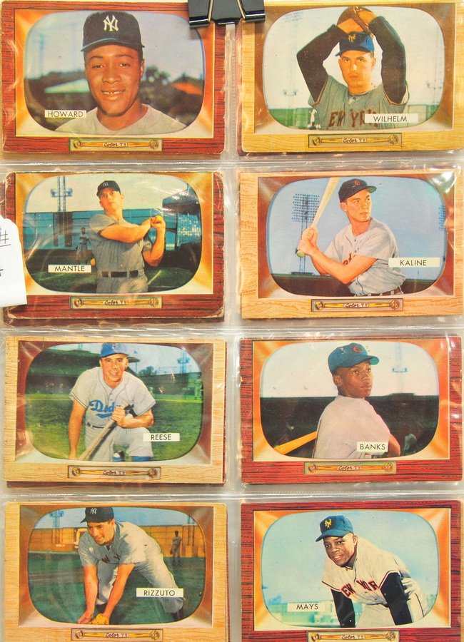 22 1955 Bowman Baseball Stars (1 of 3)