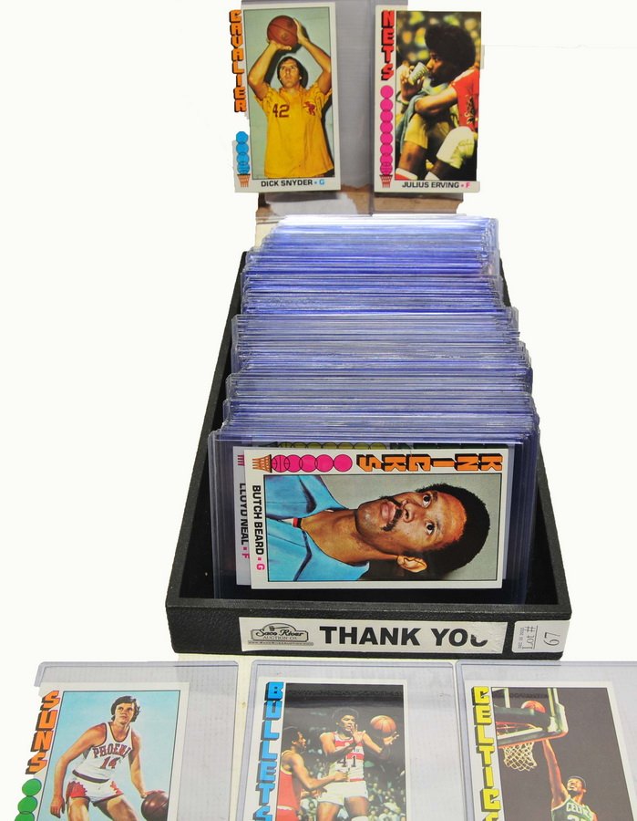 Complete Set of 1976 Topps Basketball Mint Shape (1 of 1)