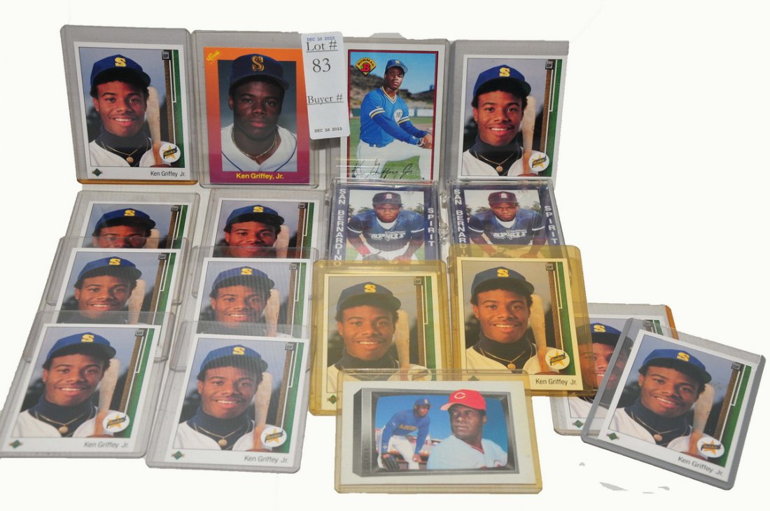 Ken Griffey Jr. Rookie Lot (1 of 1)