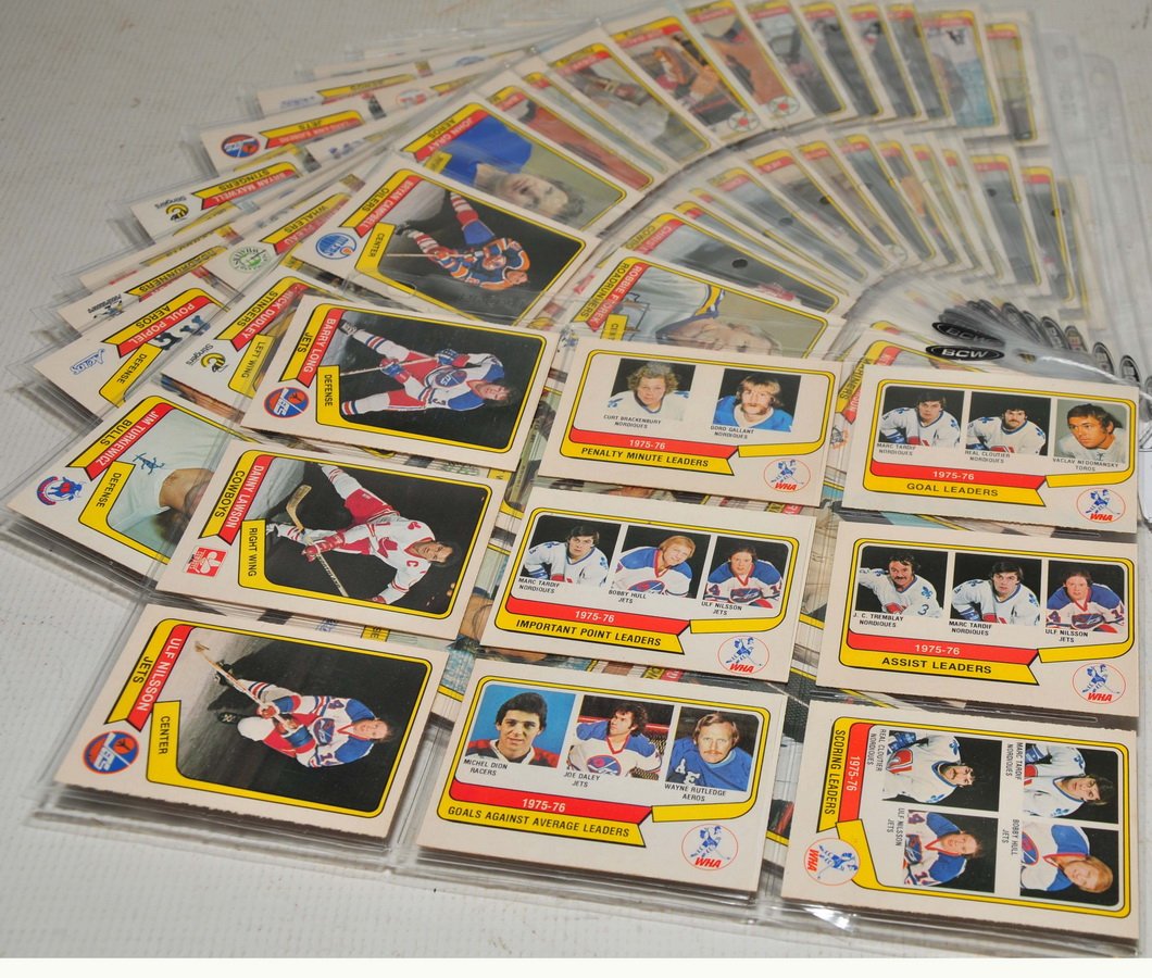 Complete Set of 1976 OPC WHA Hockey Cards (1 of 1)
