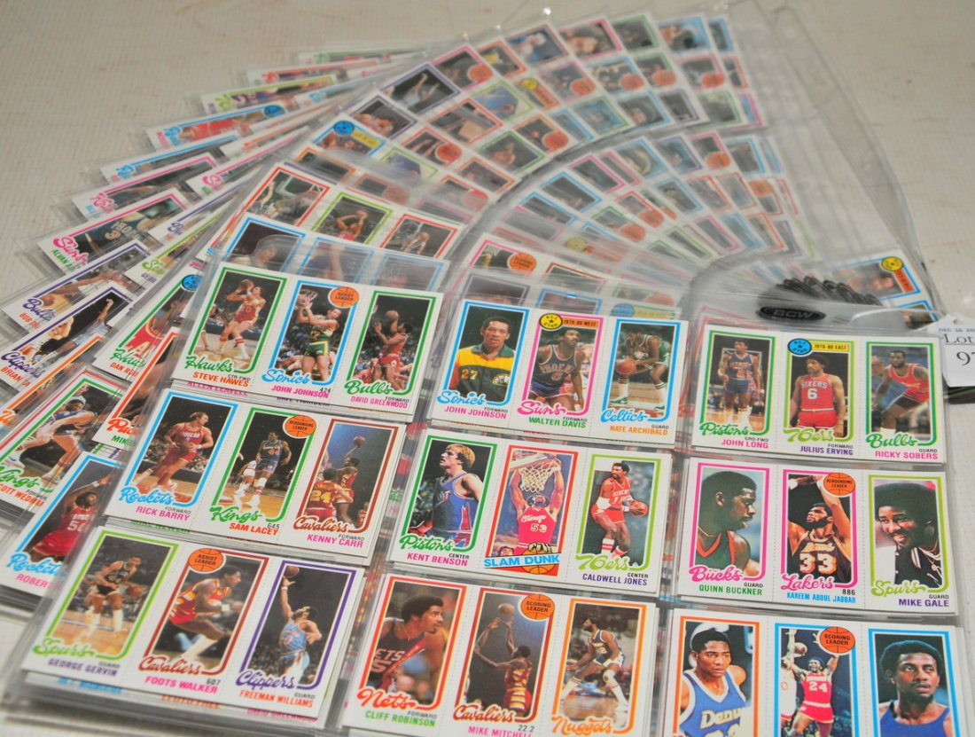 Starter Set 163 Cards 1980 Topps Basketball (1 of 1)