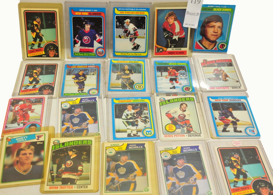 1970's and 80's Hockey Stars Lot with Rookies (1 of 1)