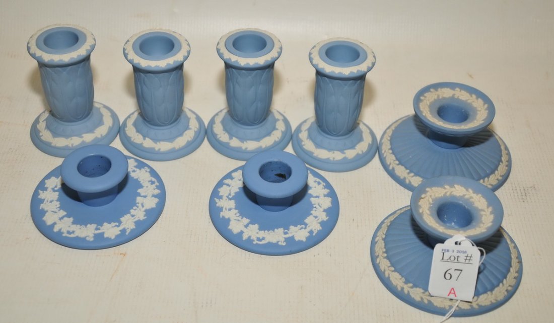 4 Sets of Wedgwood Candle Holders (1 of 1)