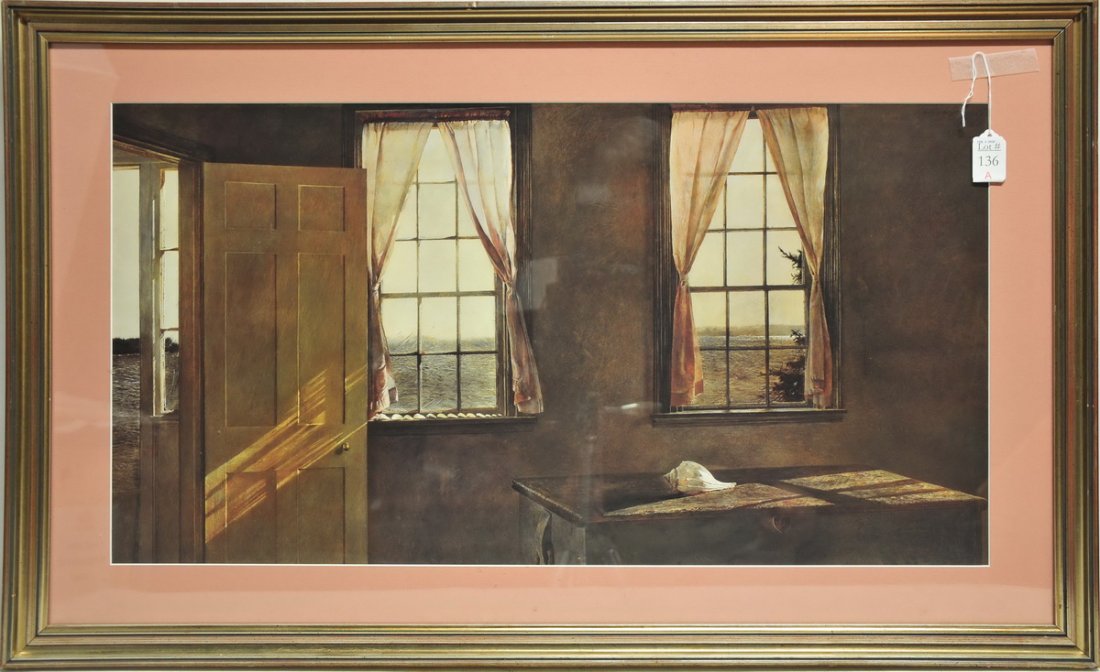 Andrew Wyeth Print 30x15 (1 of 2)