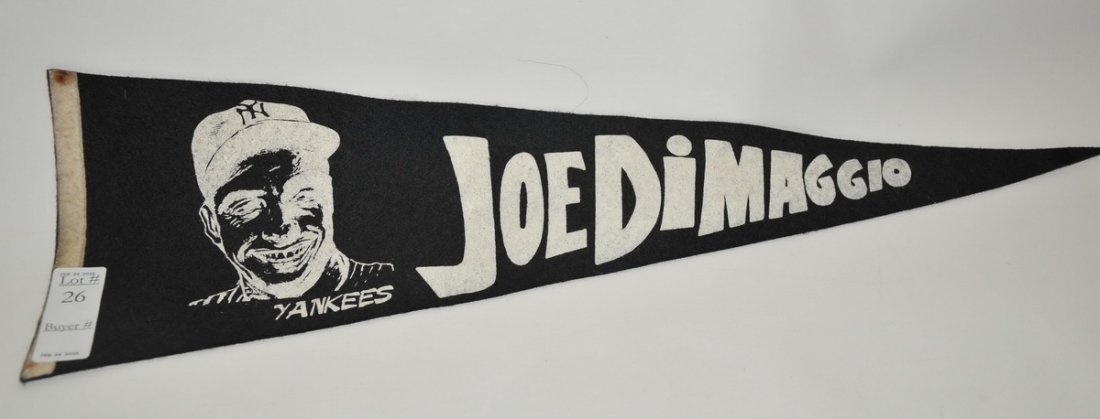 1940's Joe DiMaggio Pennant (1 of 1)