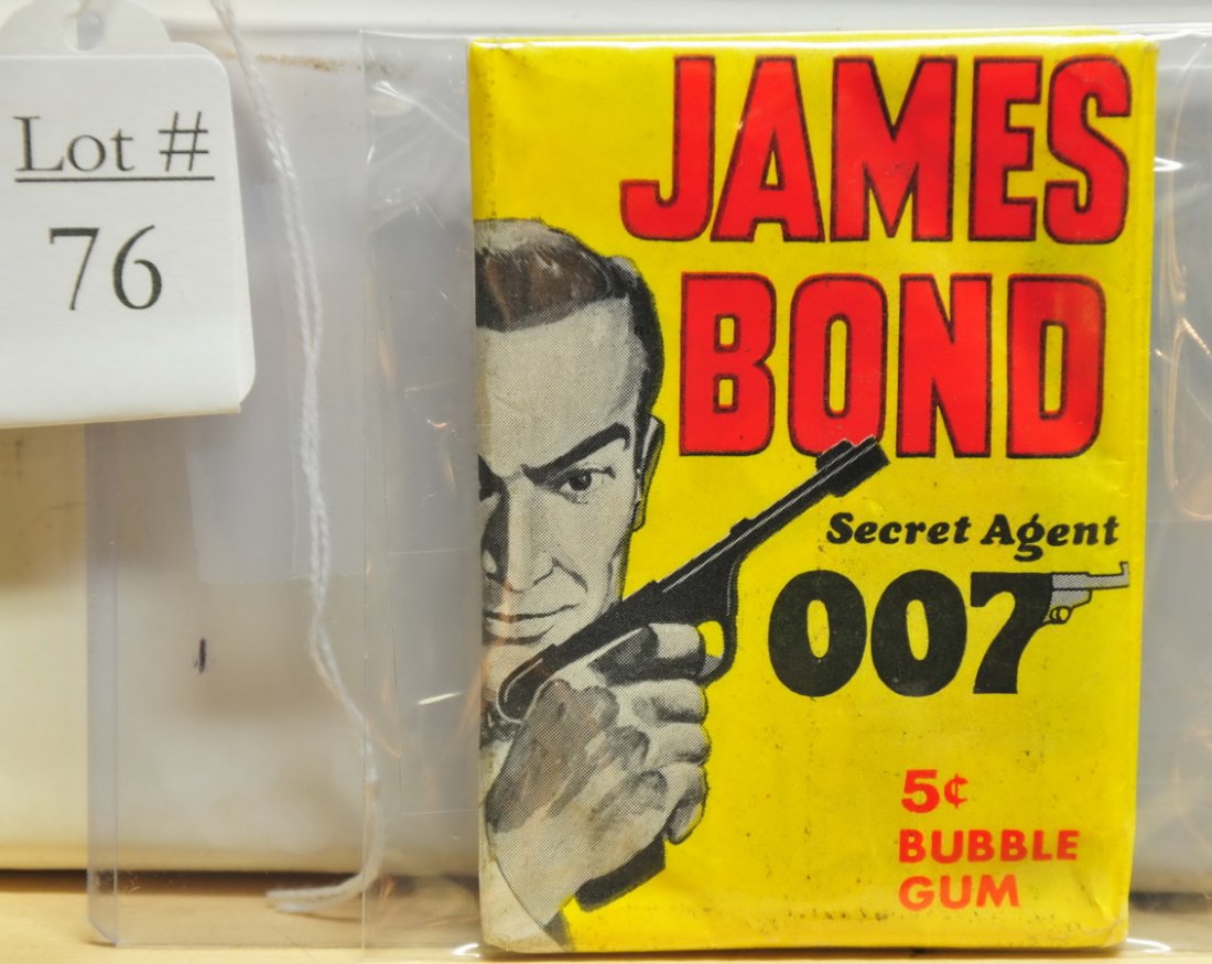 1965 James Bond Unopened Wax Pack (1 of 1)
