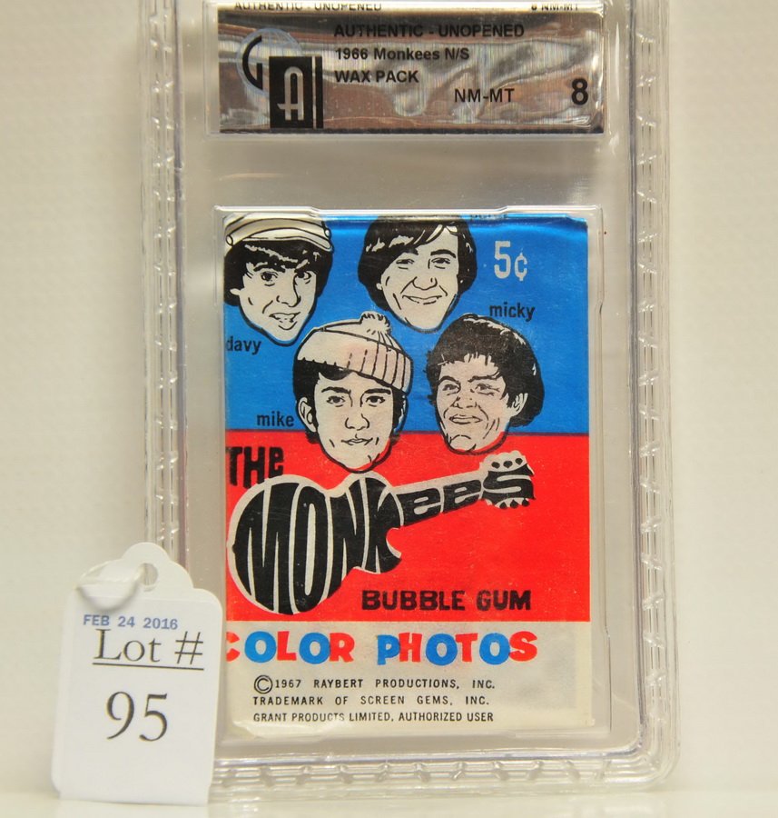1966 The Monkees Graded Wax Pack (1 of 1)