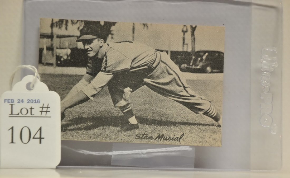 1947 Bond Bread Stan Musial Rookie (1 of 1)