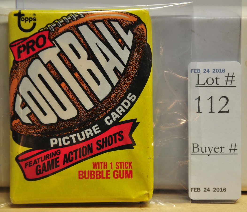 1977 Topps Football Unopened Wax Pack (1 of 1)