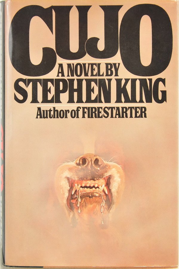 1981 Stephen King Signed Novel "Cujo" (1 of 2)