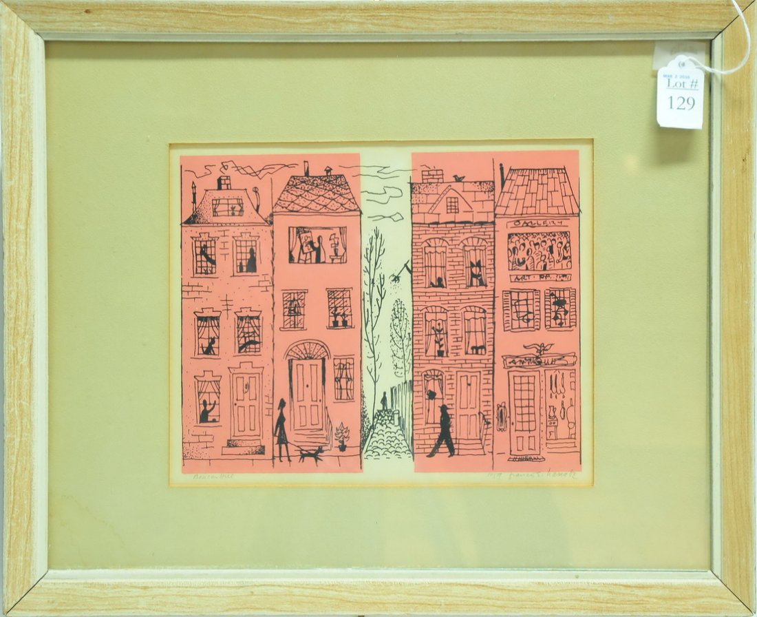 Serigraph pencil signed by artist (1 of 3)