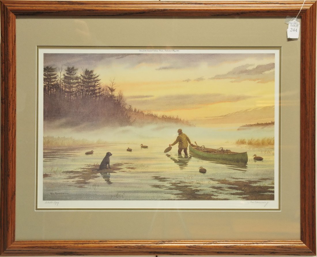 Framed and matted one of 200 limited (1 of 2)