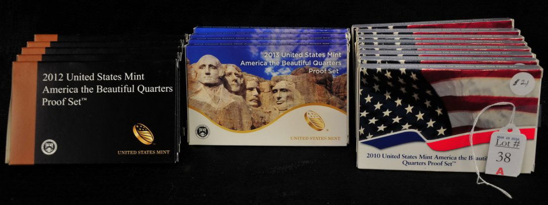 17 US Proof Sets (1 of 1)