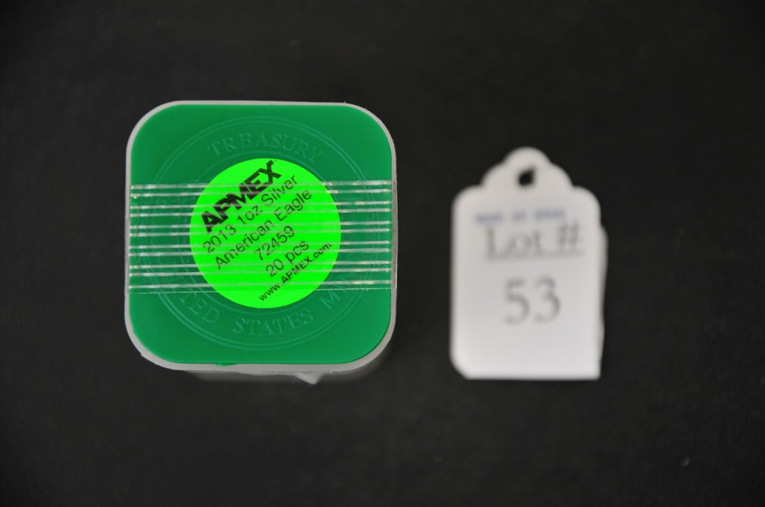 Unopened APMEX 2013 Silver Eagle Roll (1 of 2)