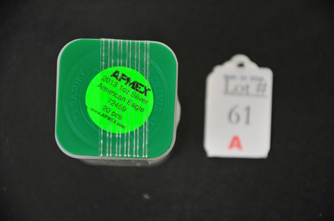 2013 Unopened APMEX Silver Eagle Roll (1 of 2)