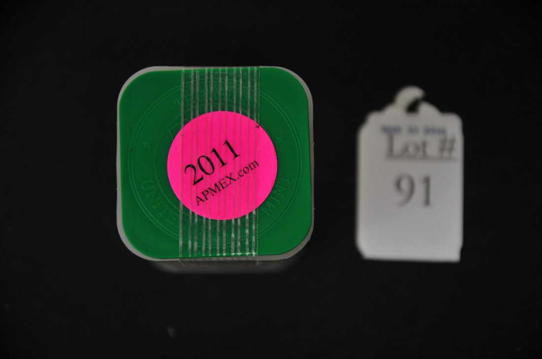 2011 Unopened APMEX Silver Eagle Roll (1 of 2)