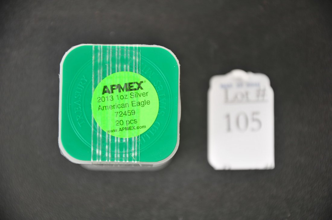 2013 Unopened APMEX Silver Eagle Roll (1 of 2)