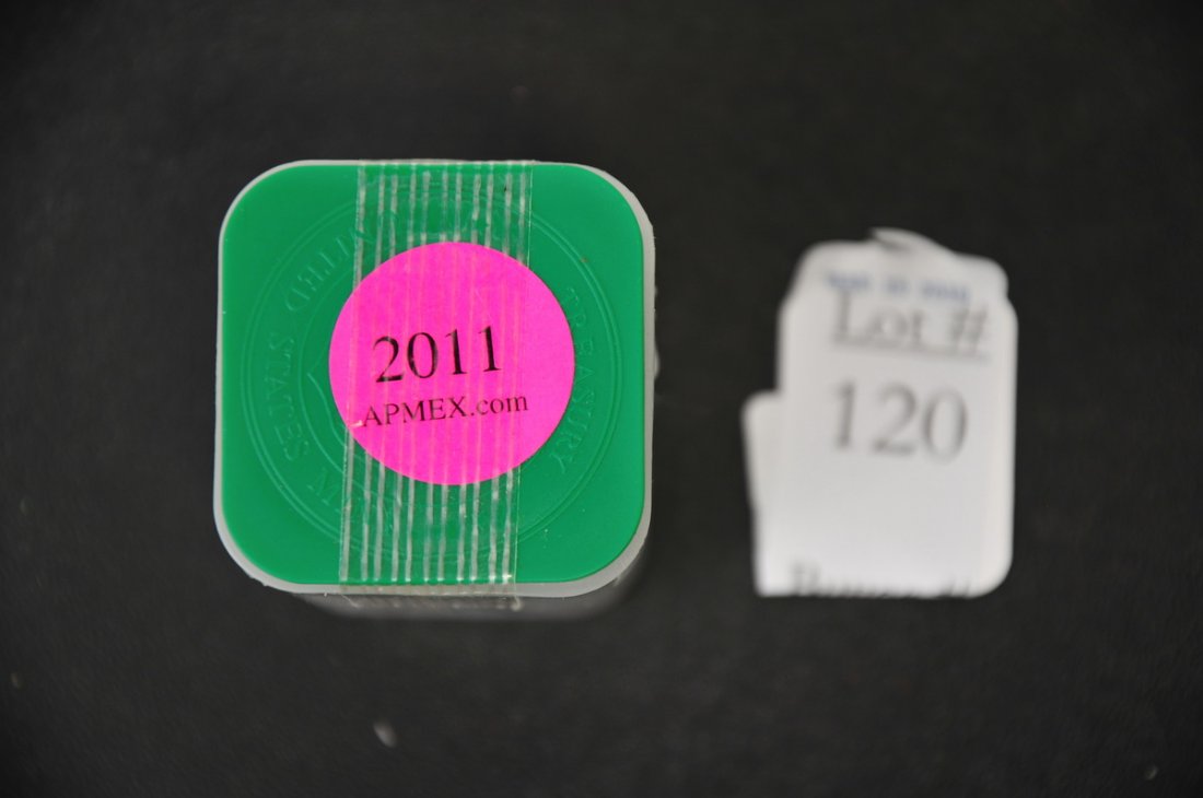 2011 Unopened APMEX Silver Eagle Roll (1 of 2)