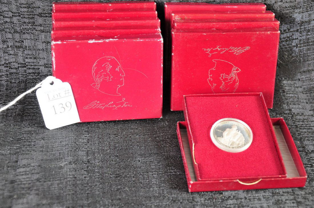 10 1982 Washington Silver Proof Halves (1 of 2)