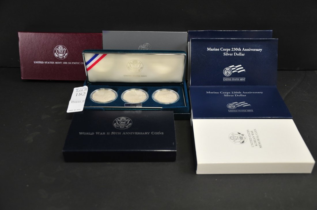 Collection  of Commemorative Coins (1 of 2)