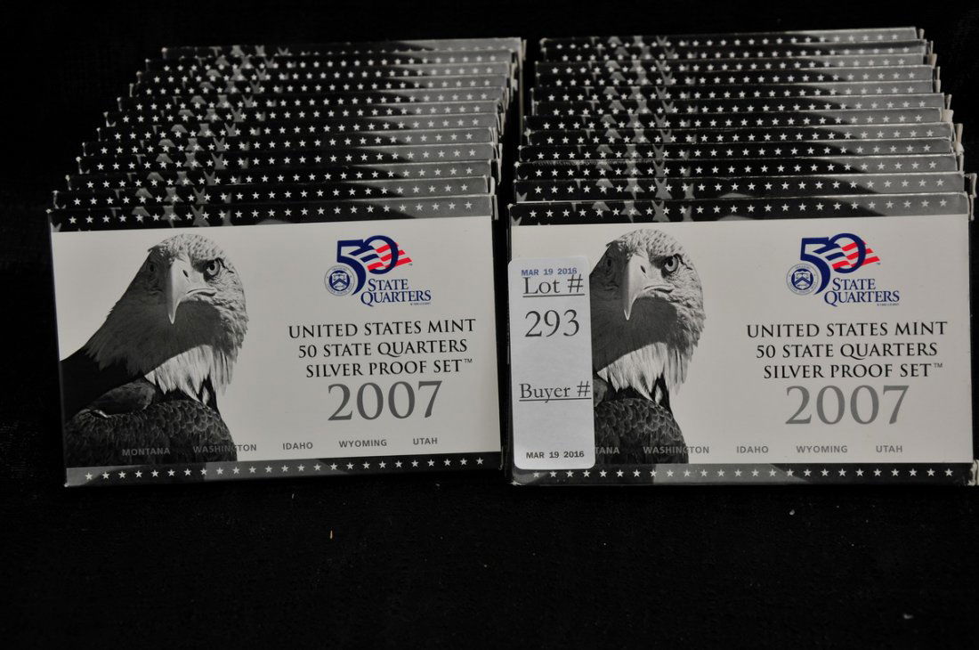 24 2007 State Quarter Proof Sets (1 of 1)