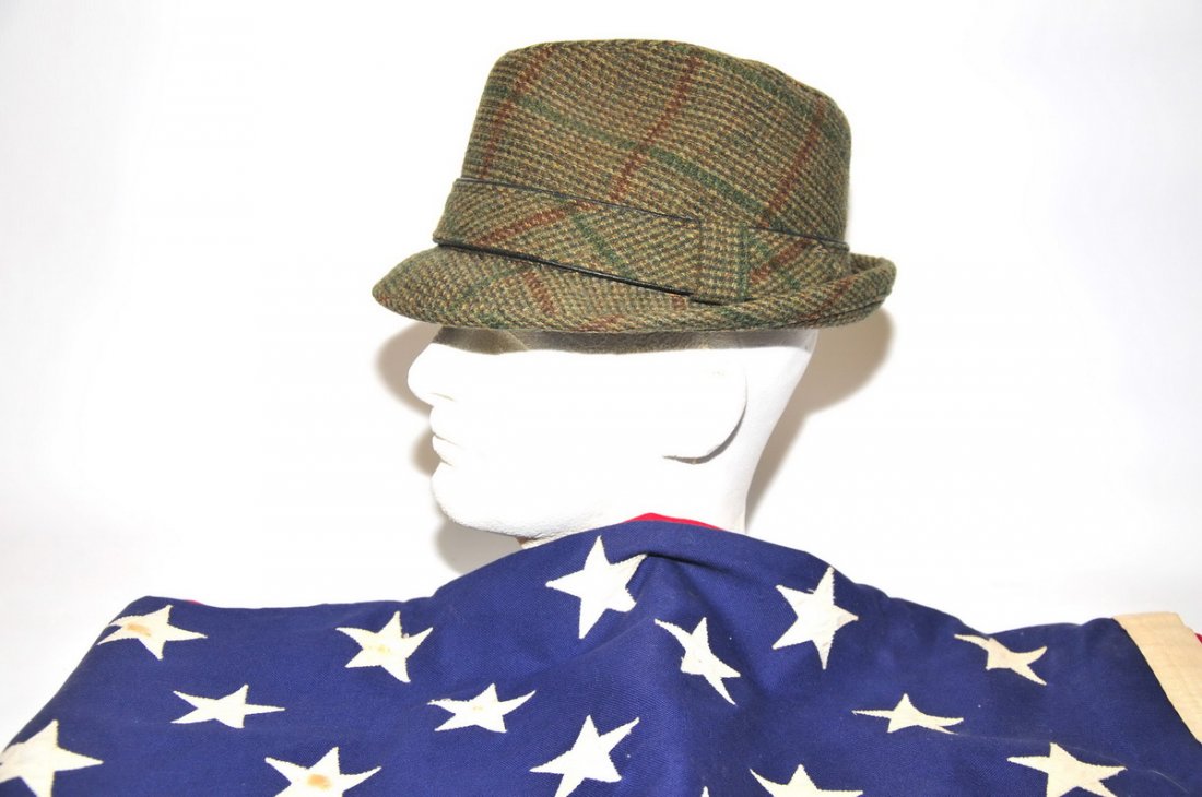 Bob Hope Fedora and US Flag 1960's USO Tours (1 of 6)