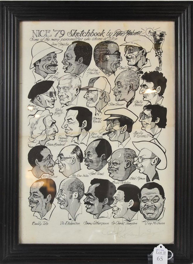 1979 Nice Sketchbook Signed by Peter Manders (1 of 1)