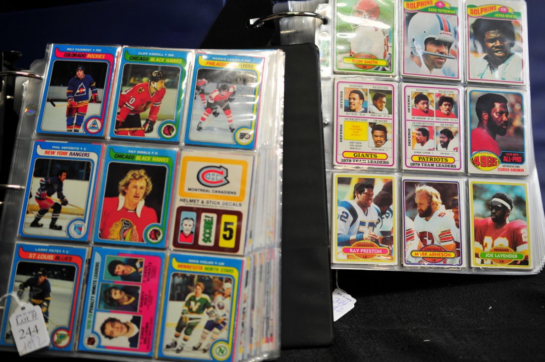Over 600 Sport and Non sports cards: Star Wars c. 1977, Mork and Mindy c. 1978, Sports cards Topps c. 1980's and 1990's hockey, football, basketball