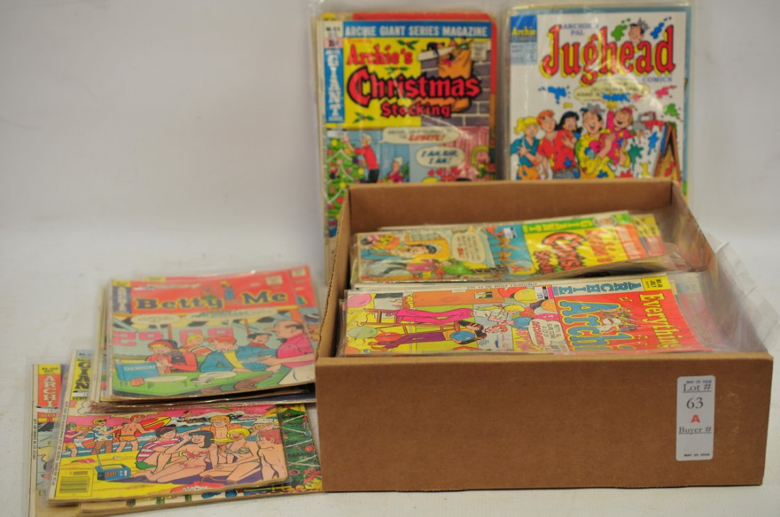 Lot of Nearly 100 Archie Comics: # 184, 287, 284, 246, 233, 230, 229, 222, 501, 488, 336, 306, 288, 97, 515, 5, 111, 98, 103, 47, 101, 250, 103, 102, 108, 134, 115, 190, 303, 453,454, 301, 313, 477, 316, 41, 302, 120, 332, 49, 47, 84
