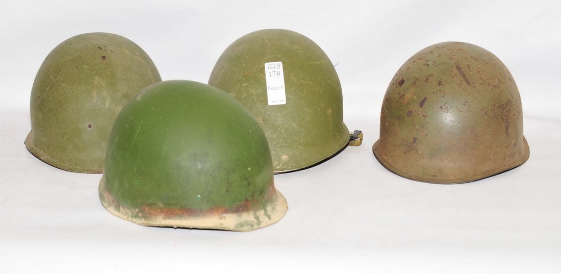 Three Vietnam Era Military Helmets: Three Vietnam Era Military Helmets