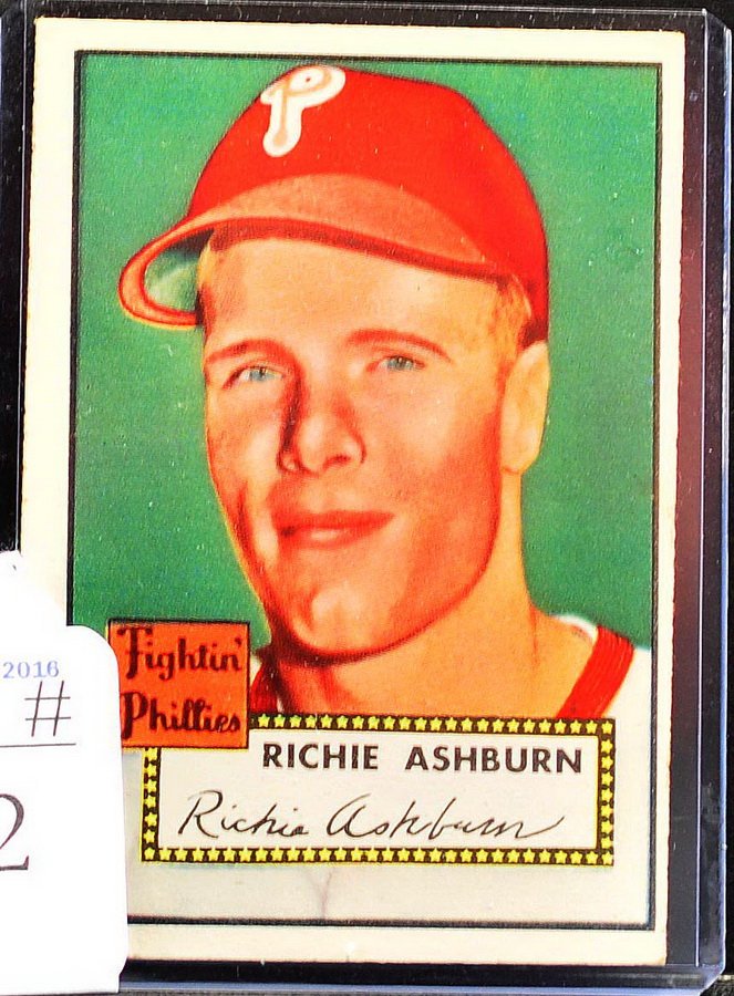 1952 Topps Richie Ashburn (1 of 3)