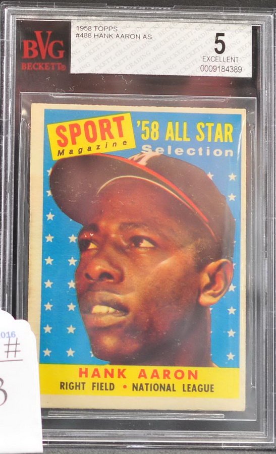 1958 Topps Hank Aaron All-Star (1 of 2)