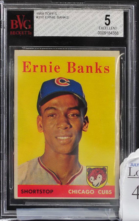 1958 Topps Ernie Banks (1 of 2)