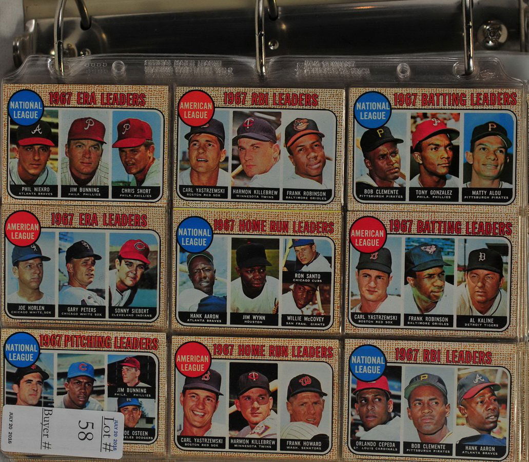 1968 Topps Complete Baseball Set (1 of 4)